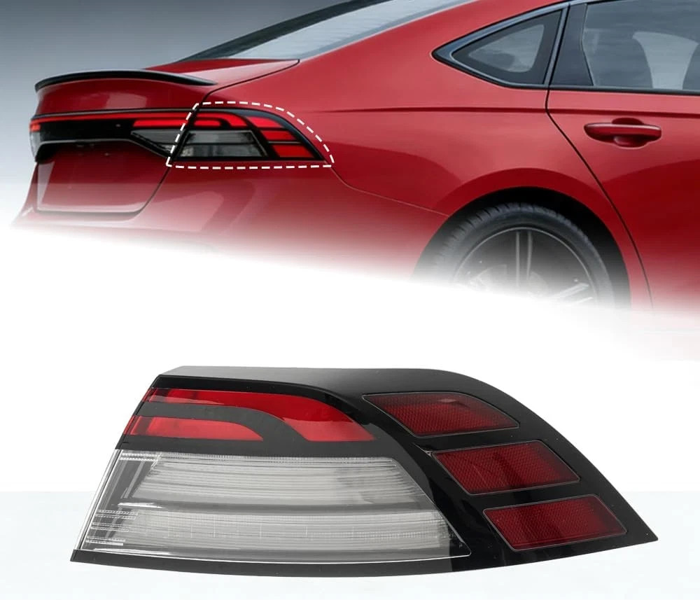 RH LED Tail Light Assembly Compatible with 2023-2025 Honda Accord/Hybrid