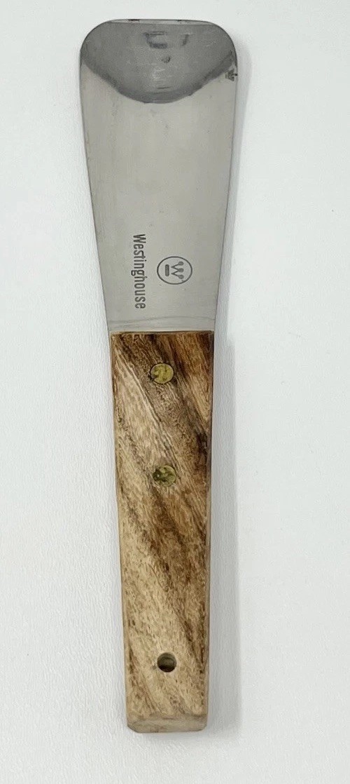 Vintage Japan Westinghouse Co. Ice Cream Scoop Spatula Wood Handle Griddle Tool