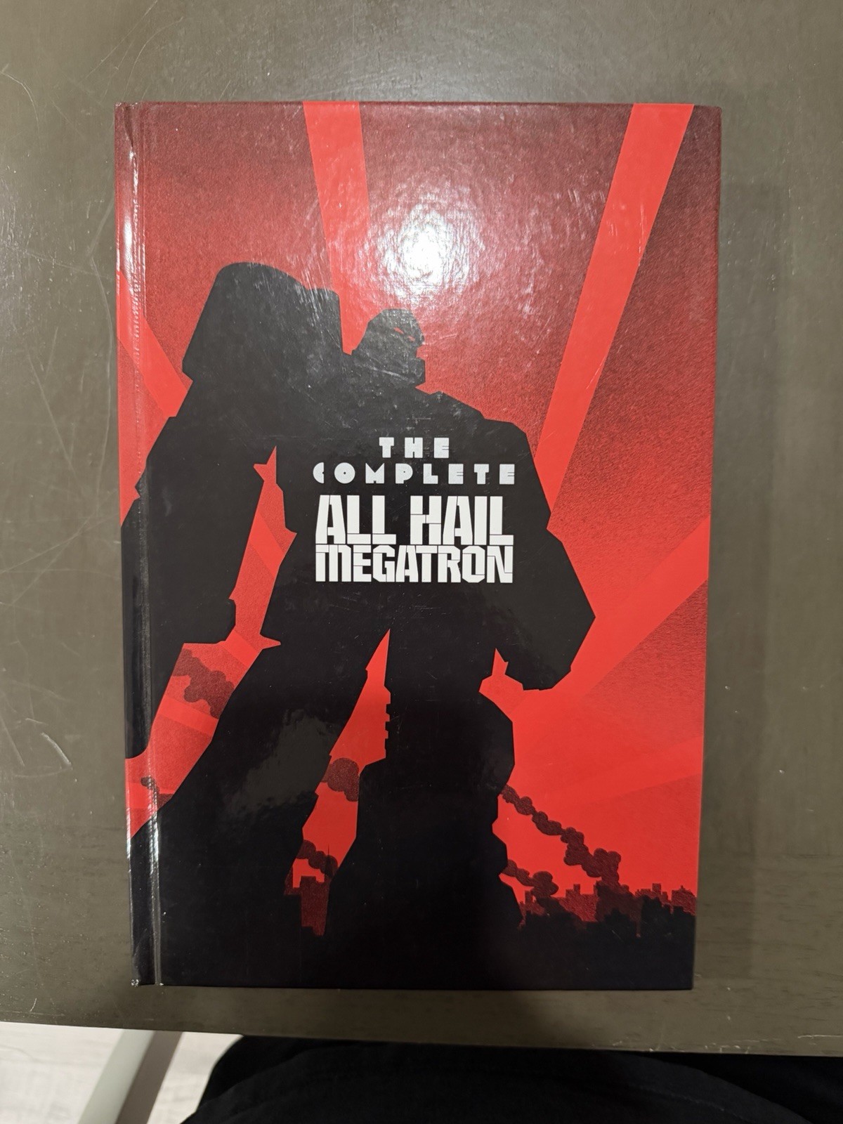 The Complete All Hail Megatron Hardcover (IDW Comics) SUPER OOP VERY HTF RARE