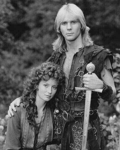 Robin of Sherwood Jason Connery as Robert of Huntington Judi Trott 11x17 poster