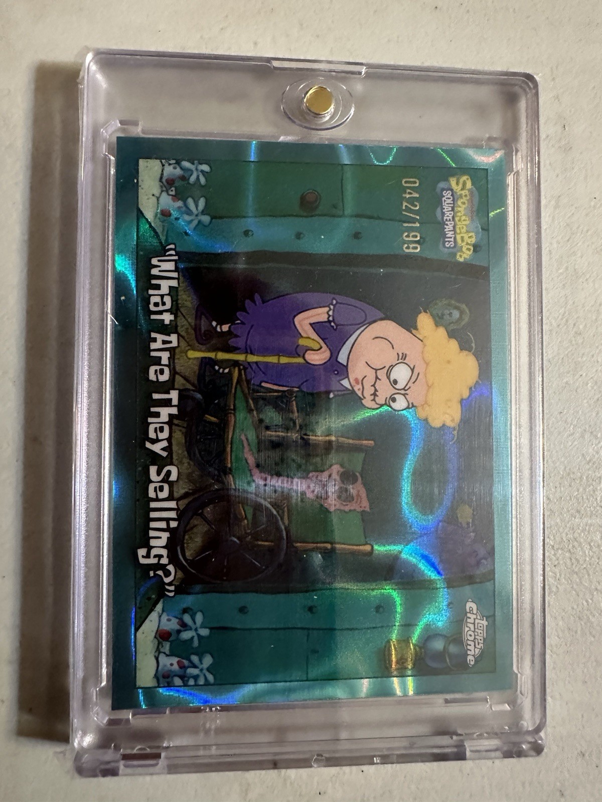 2025 Topps SpongeBob “what Are They Selling”/199