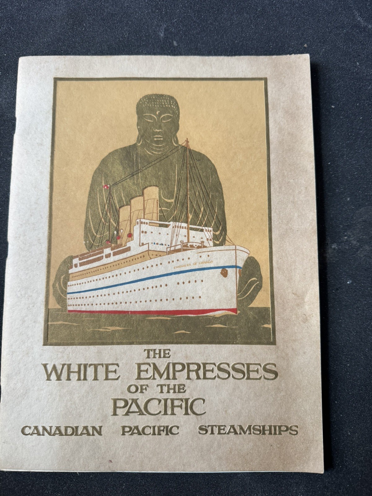 1927 Canadian Pacific White Empresses Steamships 26-Page Travel Brochure