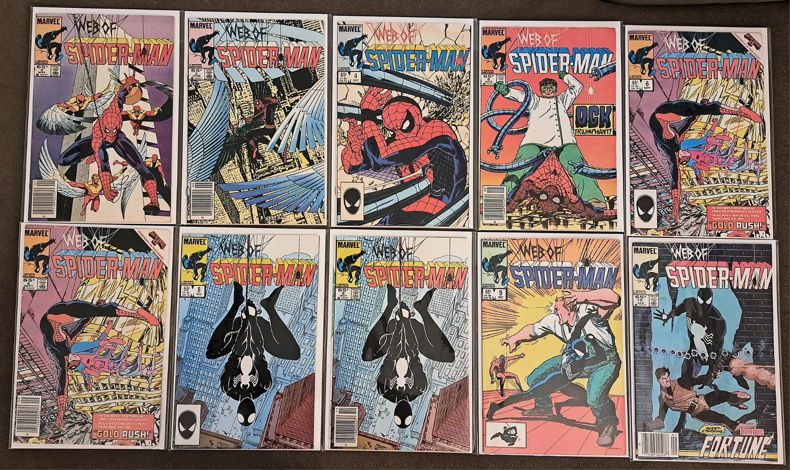 Web Of Spider-Man (1985-2001) Lot Of 138 Marvel Comics