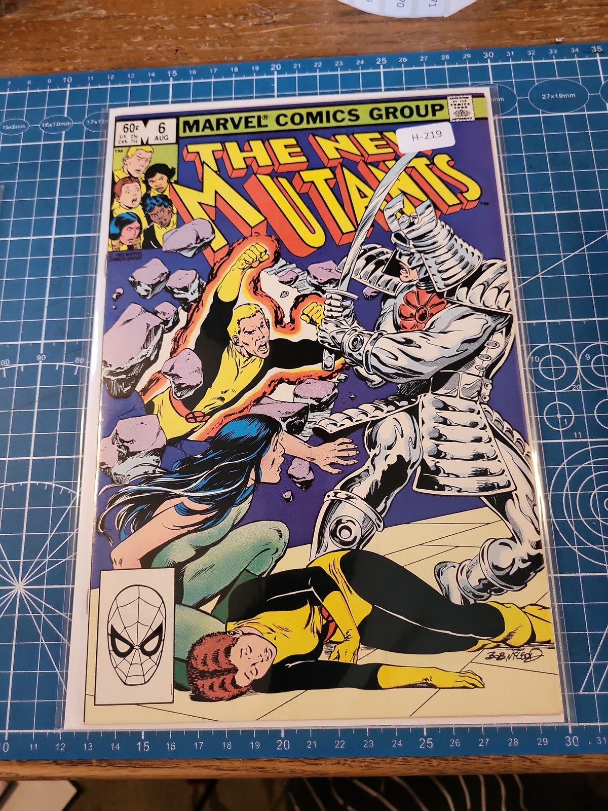NEW MUTANTS #6 VOL. 1 8.0+ MARVEL COMIC BOOK H-219
