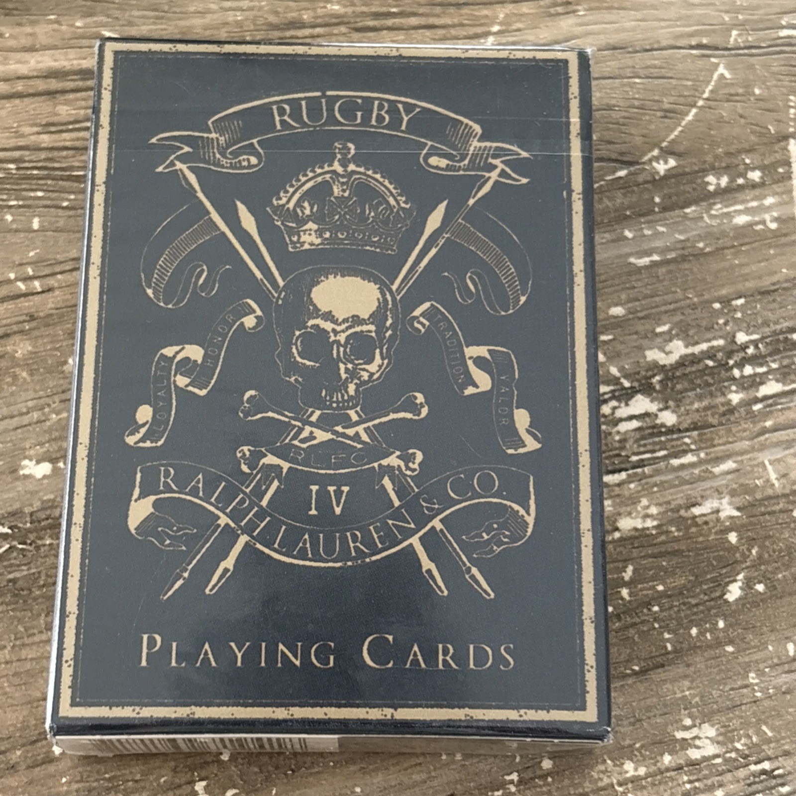 Ralph Lauren Rugby R.L. & Co. Playing Cards - Brand New RARE