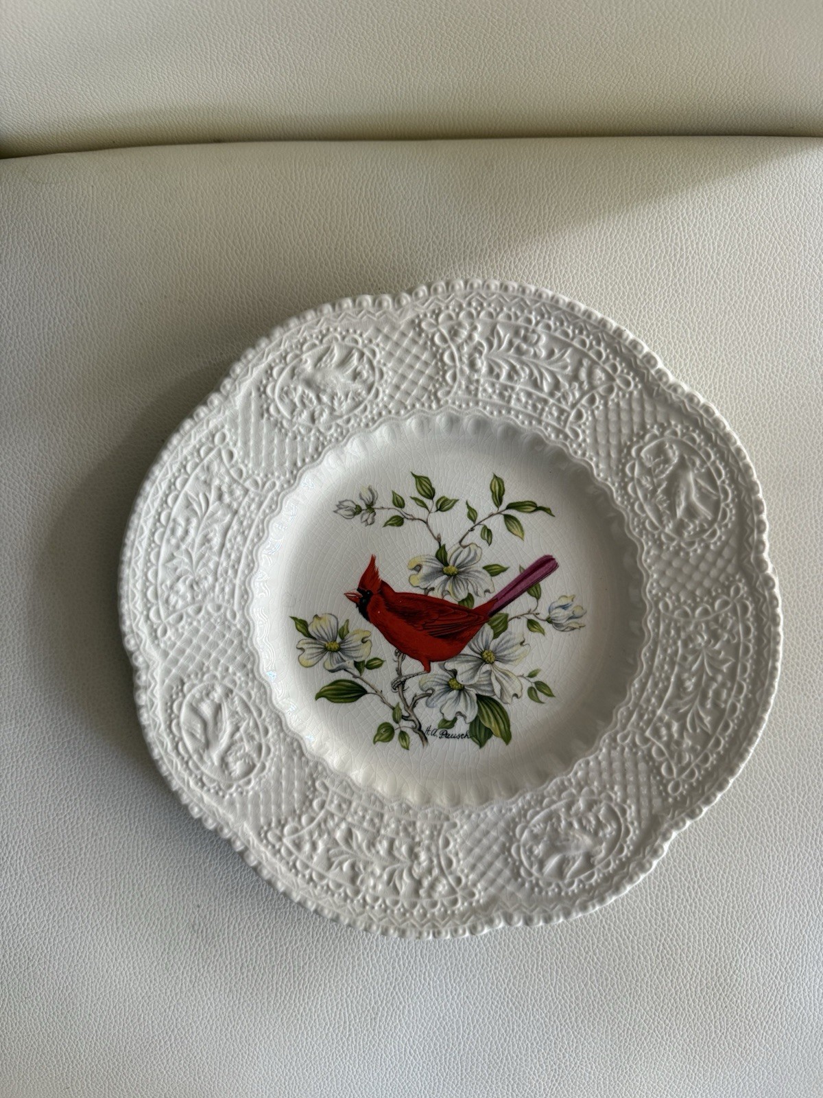 Royal Cauldon Cardinal Decorative Plate (9 Inches)