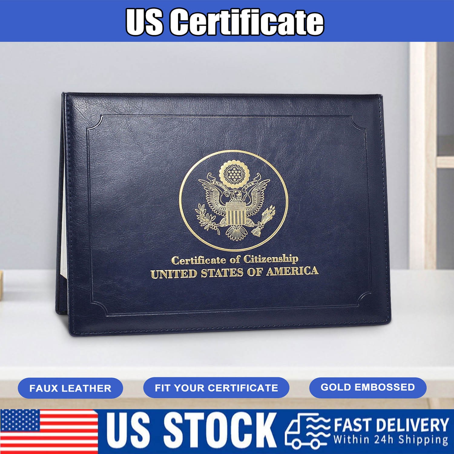 Secure Your Heritage: High-Quality Certificate Holders for US Naturalization NEW Secure Your Heritage: High-Quality Certificate Holders for US Naturalization NEW