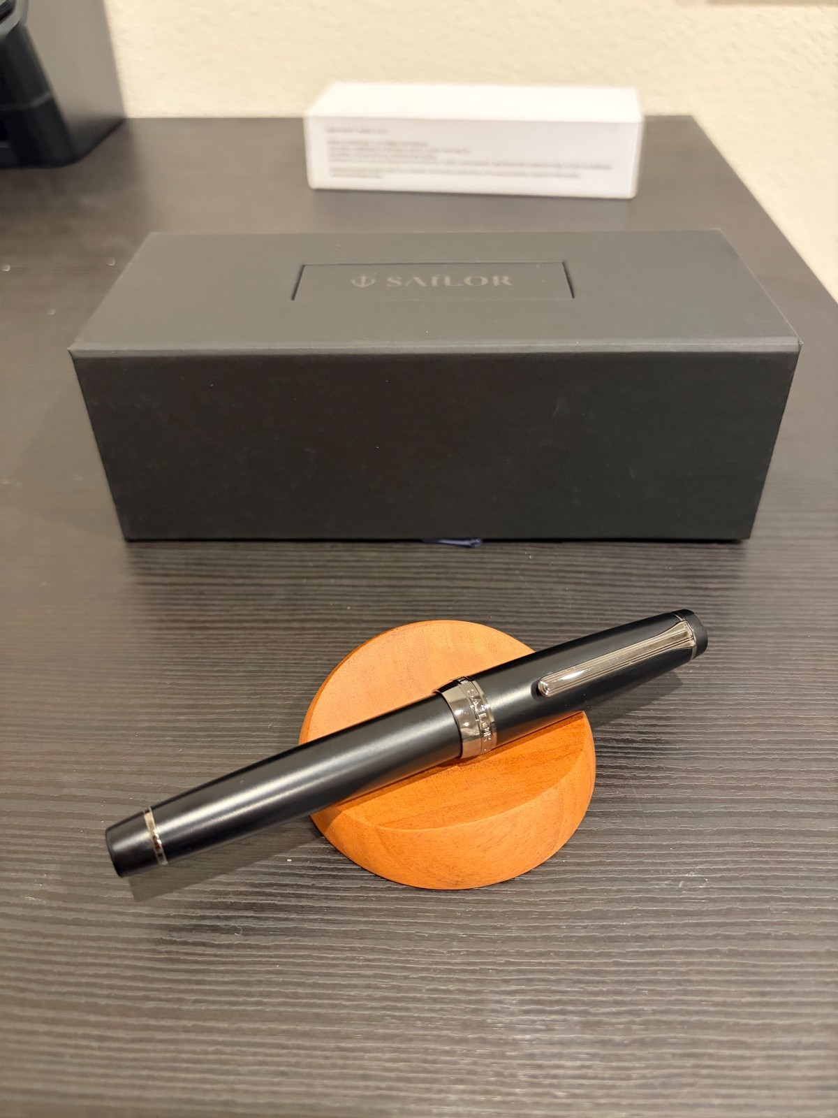 Sailor Fountain Pen Professional Gear Imperial Black Fine(excellent condition)