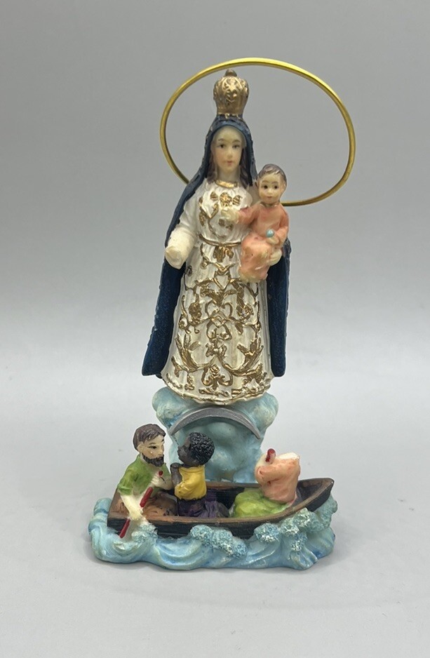Caridad Del Cobre Resin Statue 5” Our Lady of Charity Cuba
