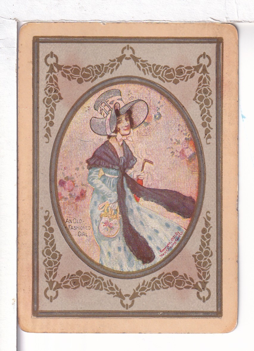 Single Vintage Playing Card US WN 