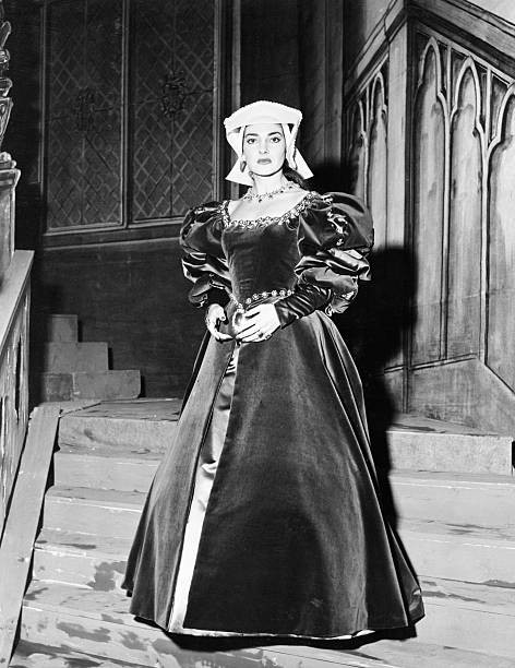 Maria Callas is shown in the title role of Donzettis Anne Bolena 1956 Photo