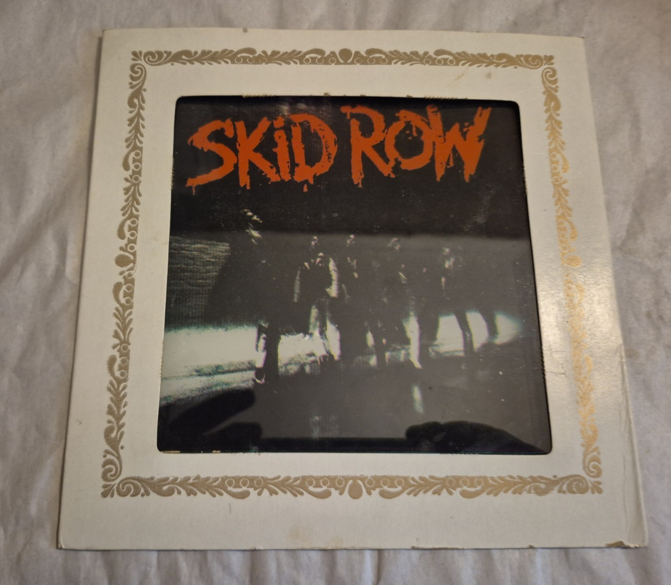 Vintage 1980s/90s Carnival Mirror Glass Fair Prize Skid Row