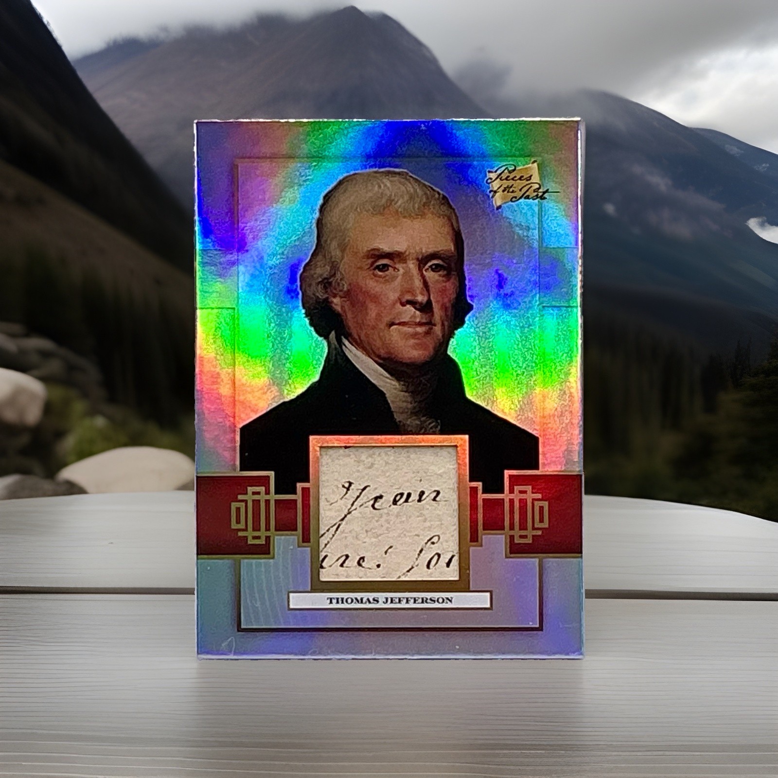 2026 Pieces Of The Past Historical Premium Thomas Jefferson Time Period Relic