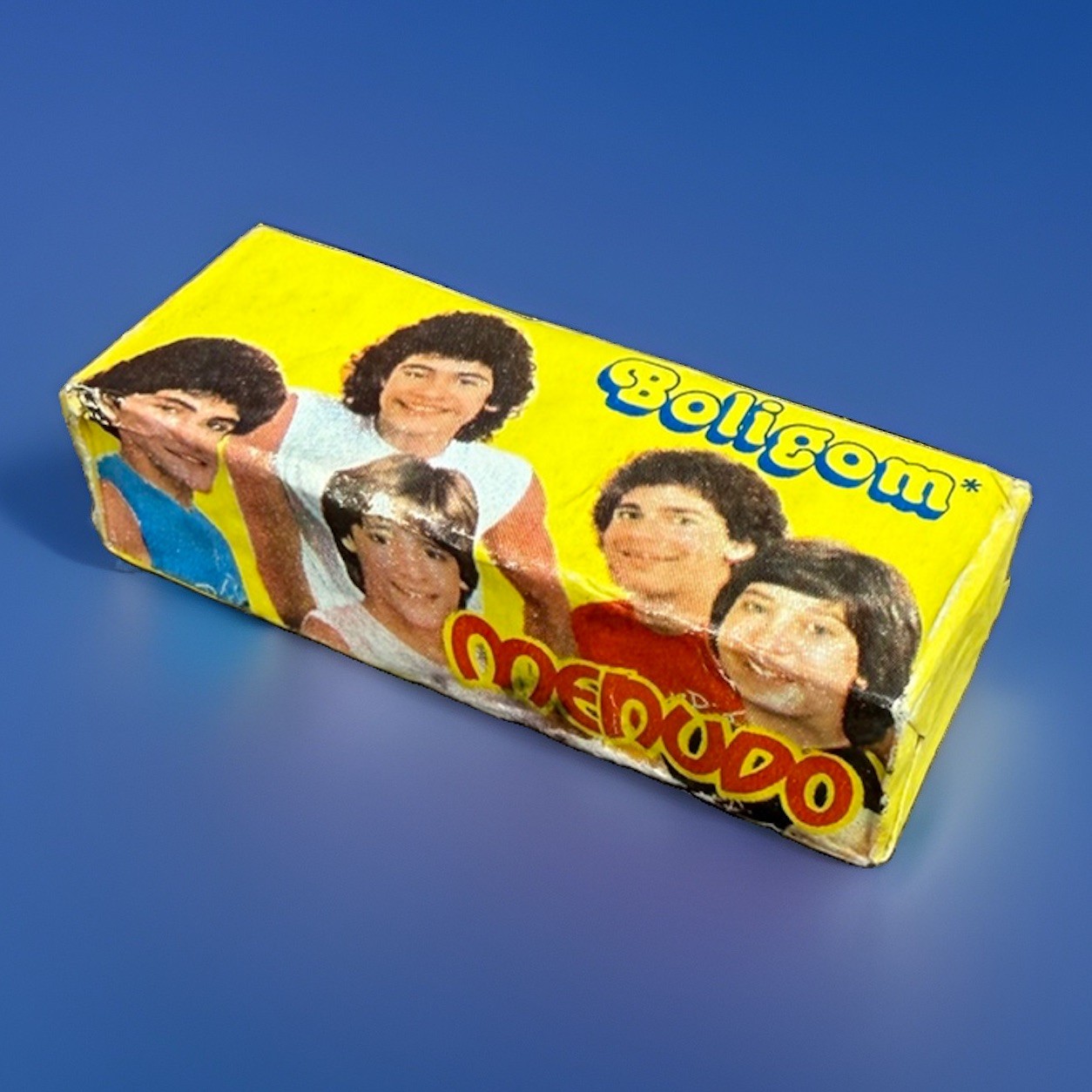 RARE Vintage 1983 BOLIGOM MENUDO Bubble Gum Pack NOS Bubble Yum Bubblicious 80's