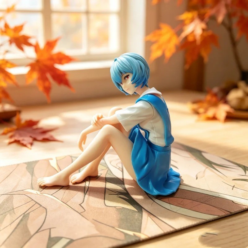 Asuka Langley Rei Ayanami Figure 13cm Anime Action Figurine Collectible New Gift