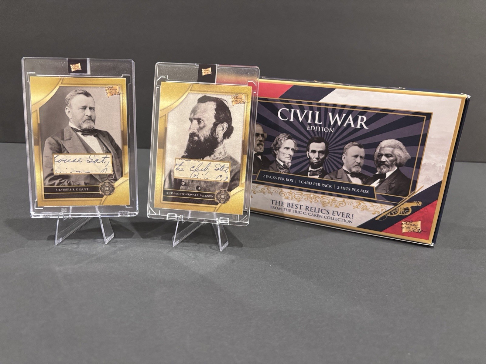 2026 Pieces of the Past Civil War - 14 Piece Relic Lot - Lincoln, Grant, Lee