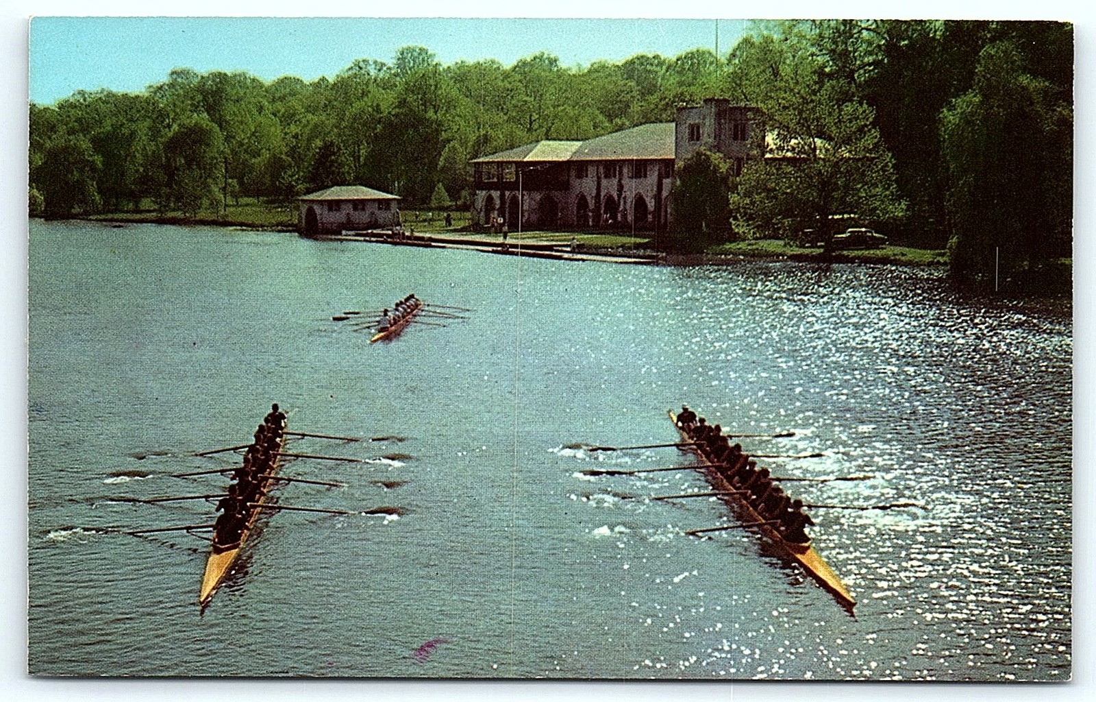 Princeton University Carnegie Lake Rowing 1887 Boathouse