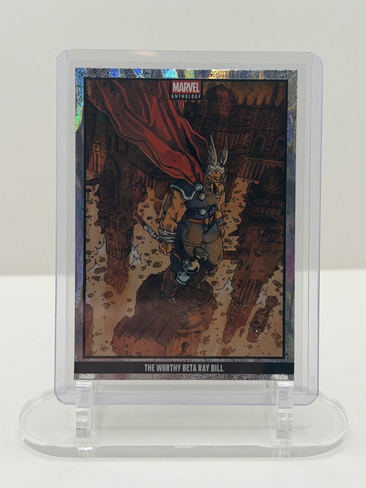 2025 Panini Marvel Anthology Beta Ray Bill #25 Lava Holo /100 RARE