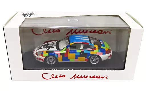 1/43 Minichamps Porsche 911 996 Cleto Munari Diecast Model 400061184 Used