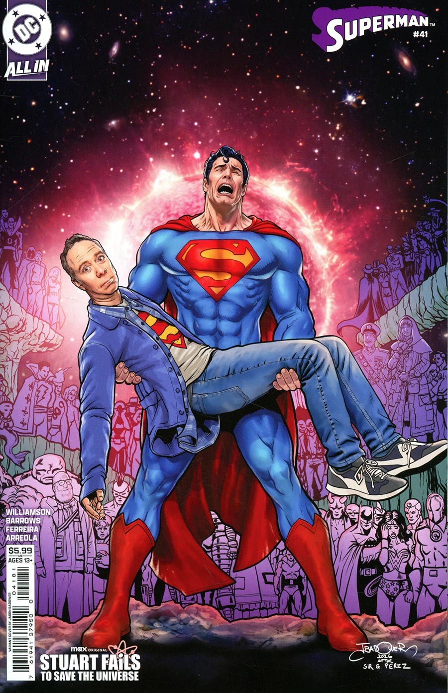 Superman (6th Series) #41F VF/NM; DC | Stuart Fails to Save the Universe Variant