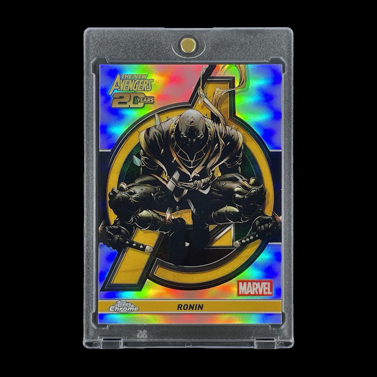 RONIN GOLD CHROME REFRACTOR HOLO CARD 2025 Topps Chrome Avengers - Marvel