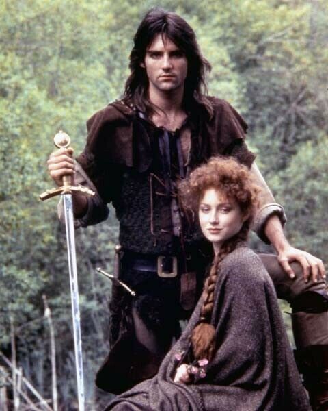 Robin of Sherwood 1984 TV series Michael Praed Judi Trott 24x36 inch poster