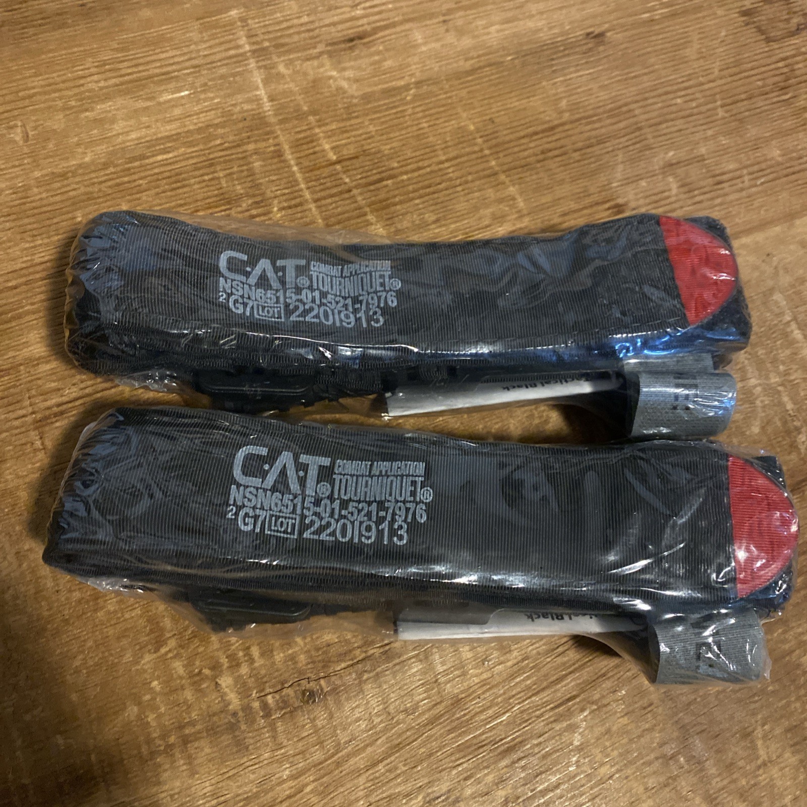 Set of 2 Combat Application Tourniquet CAT Gen 7 Red Tip 