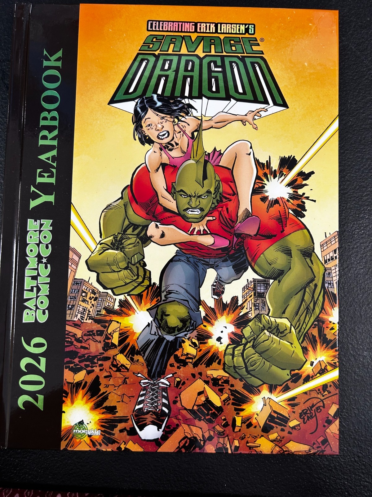 2026 Baltimore Comic-Con Yearbook Celebrating Erik Larsen's Savage Dragon