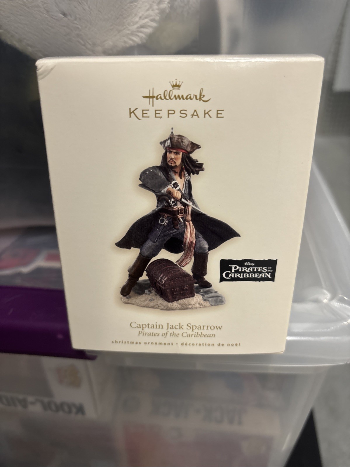 Captain Jack Sparrow Disney\'s Pirates of the Caribbean 2007 Hallmark Keepsake