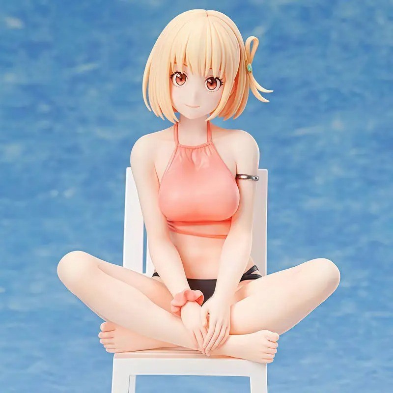 Lycoris Chisato Nishikigi High Quality GK Anime Figure Collectible Statue Model 