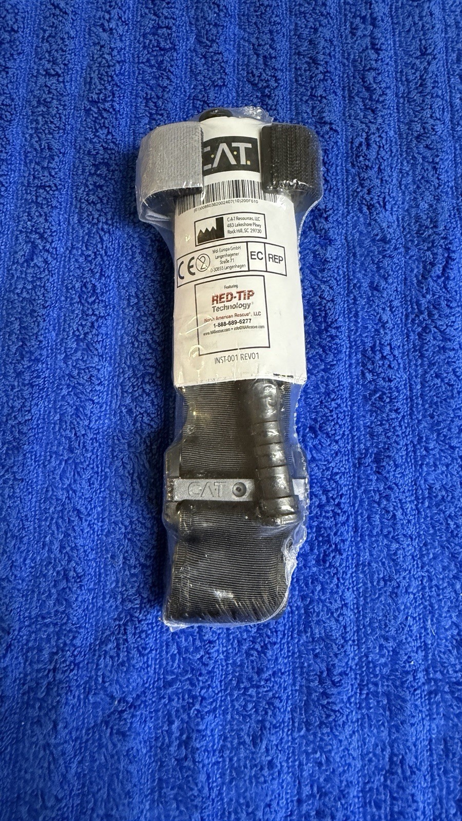 CAT Combat Application Tourniquet Red Tip NSN6515-01-521-7976 New Unopened
