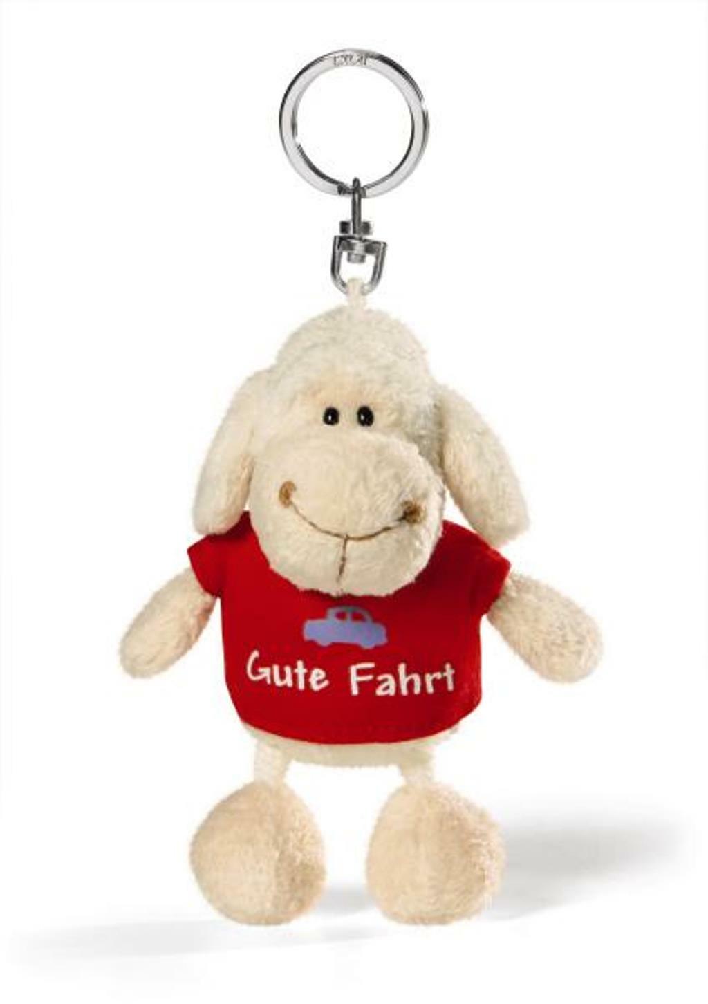 Nici Plush Keyring 10cm - Various Designs, Bunny, Donkey, Sheep...