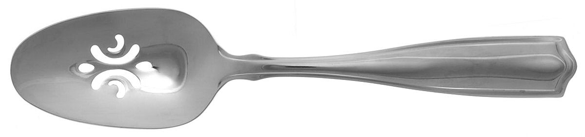 Oneida Silver Carolina  Pierced Serving Spoon 7473373