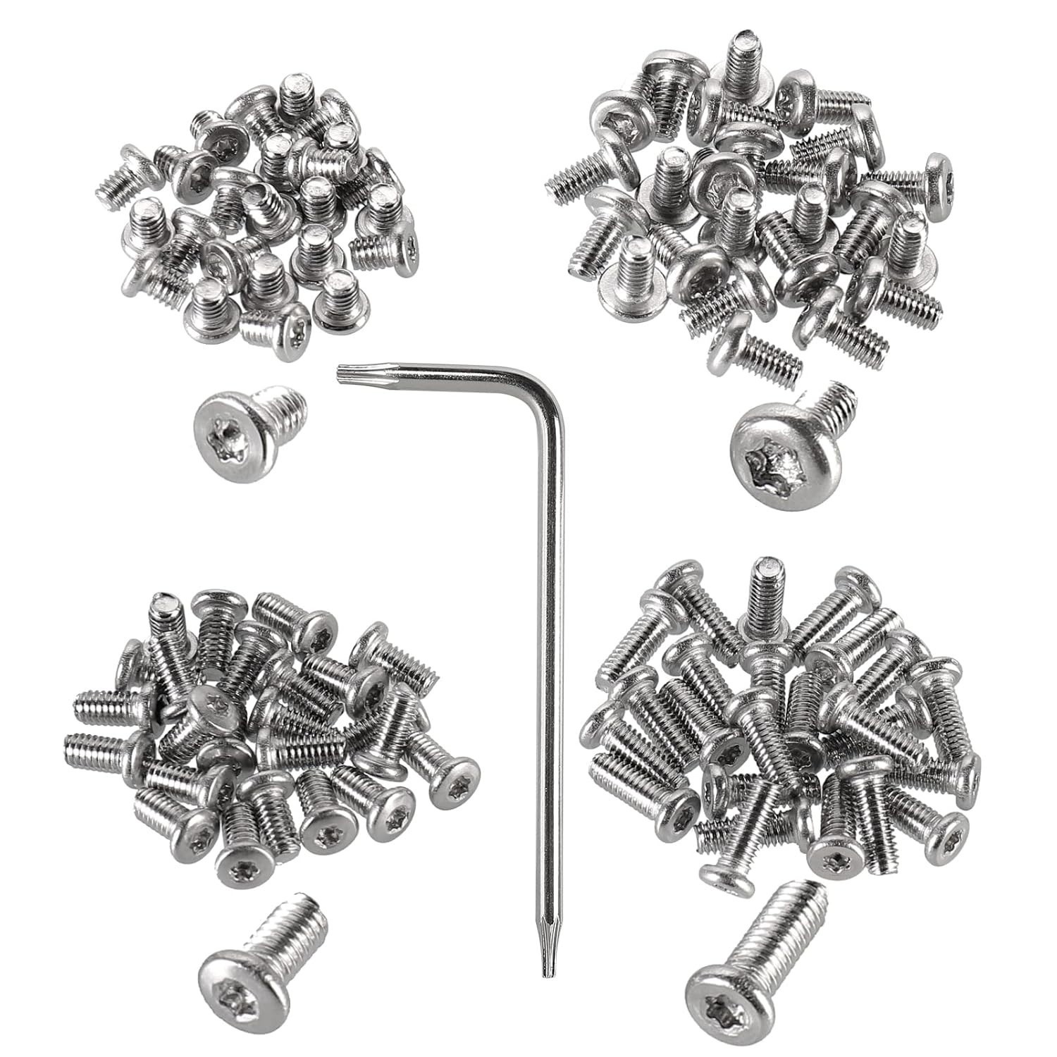 100Pcs Pocket Blade Knife Handle Screws,Knife Pocket Clip Screw,Tactical