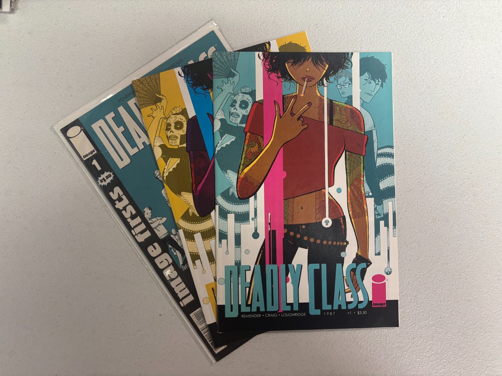 DEADLY CLASS #1 LOT 11ST 3RD PRINT RICK REMENDER IMAGE COMICS MJ
