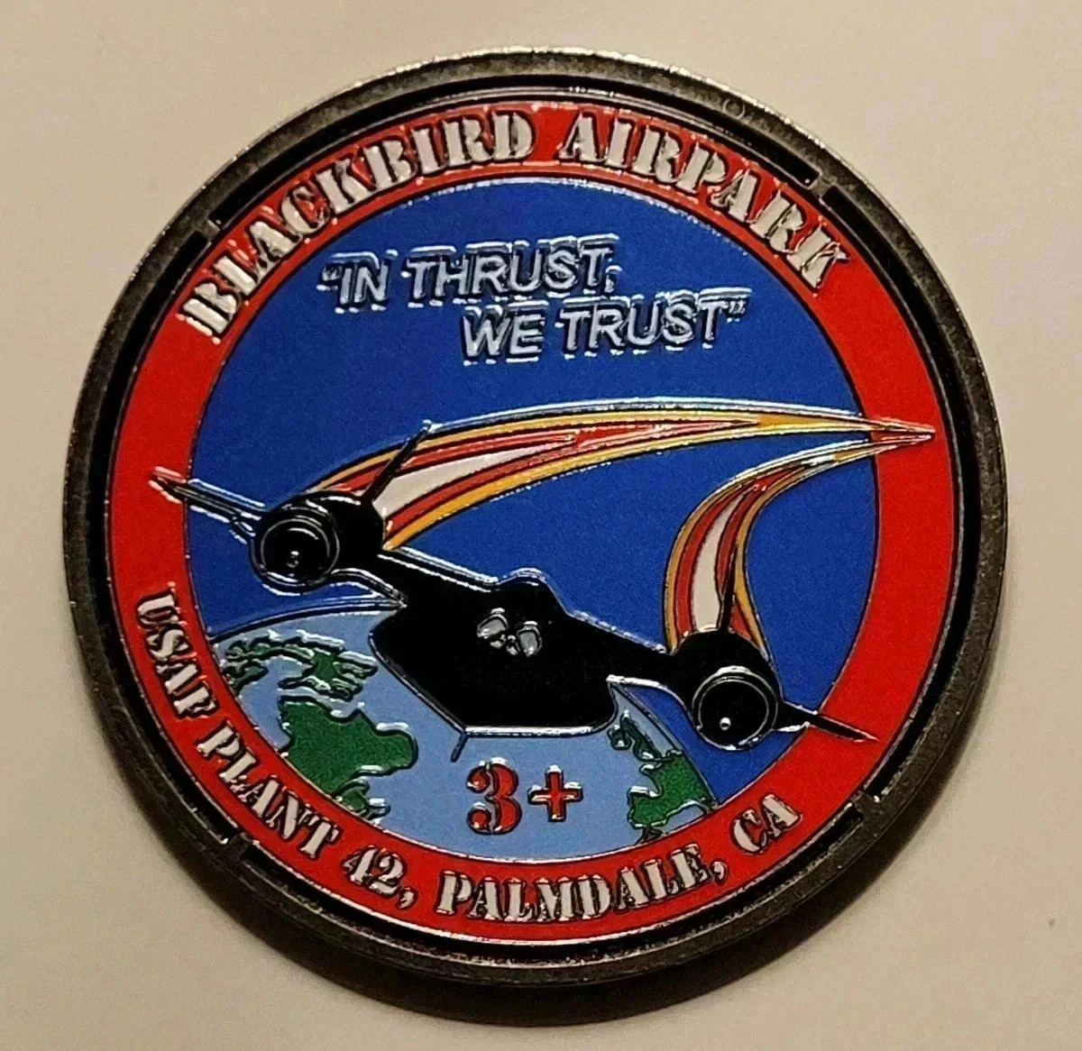 Lockheed Martin Northrop Grumman F-22 Raptor B-21 Raider SR-71 Coin Patch LOT 🔥