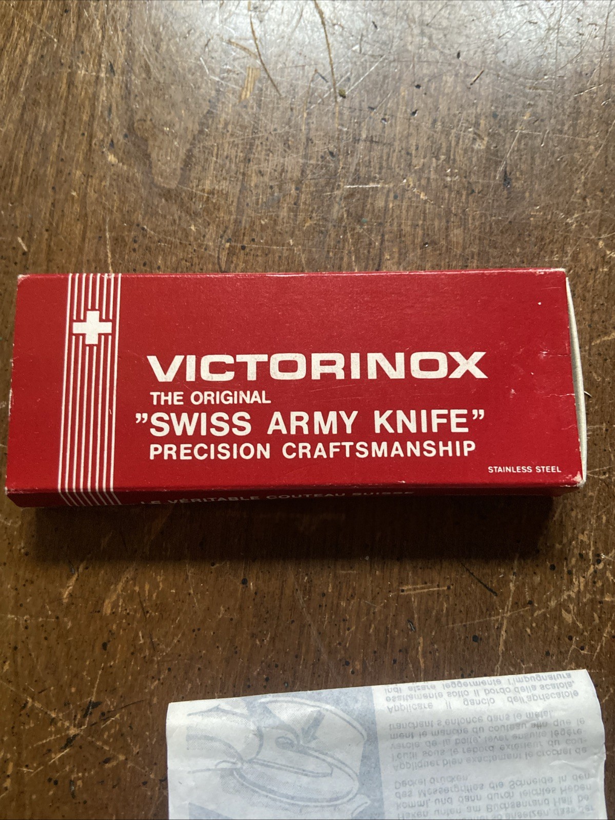 Vintage Swiss Army Knife Victorinox The Original Swiss Army Knife With Box