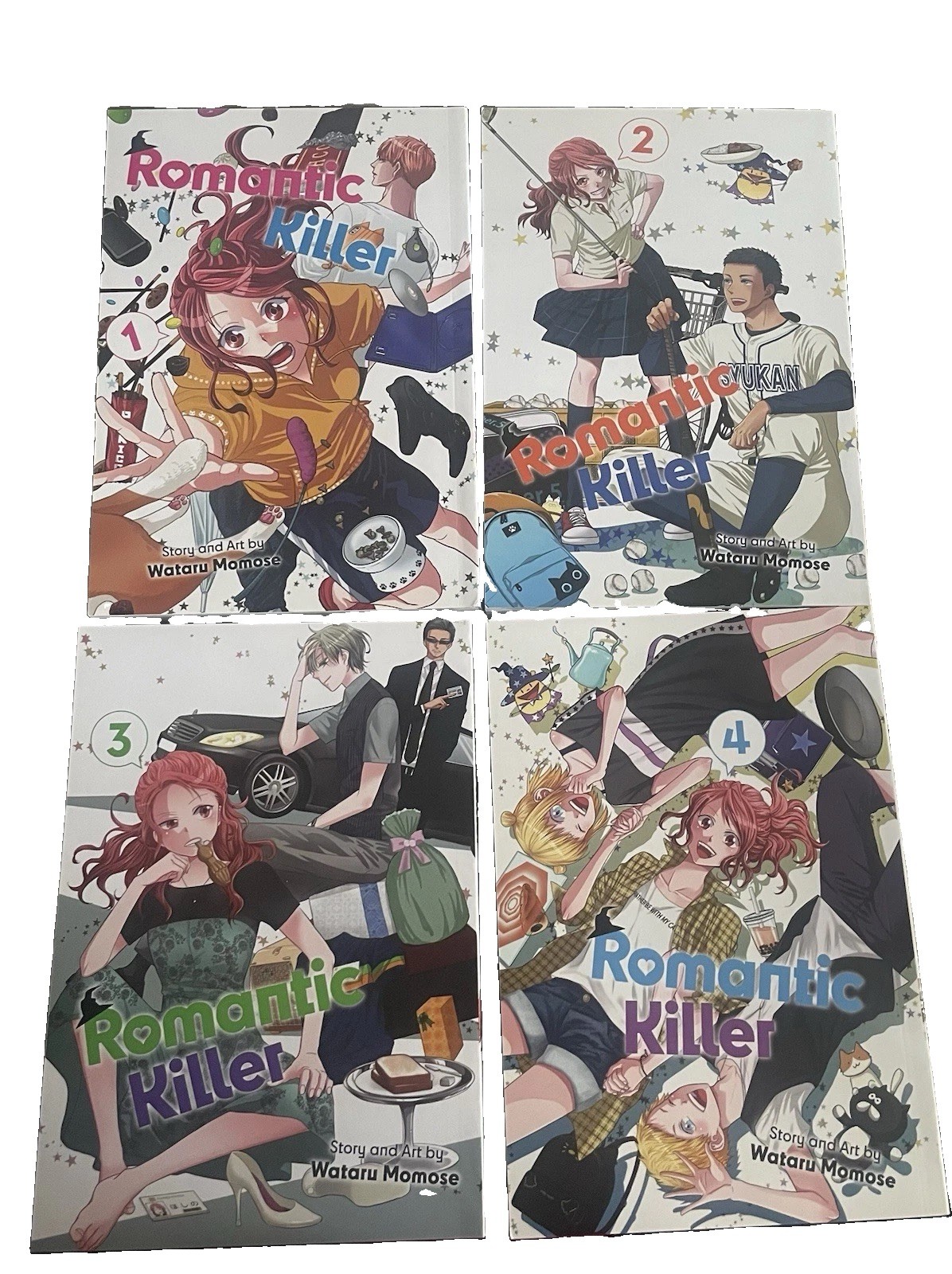 Romantic Killer Manga ( Vol 1-4) New