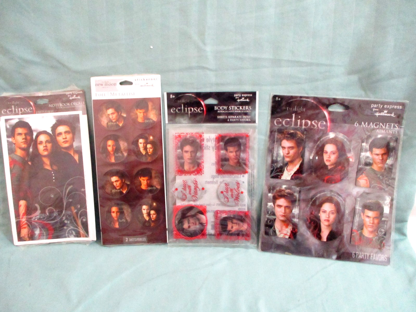 Twilight Eclipse - Notebook Decals-Body -Foil Stickers & magnets NIP