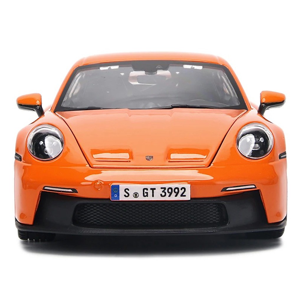 1:24 Porsche 911 GT3 Orange (992) Modern Track Icon Model Diecast Collectible