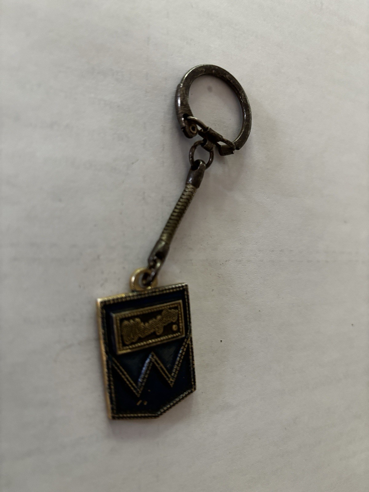 Wrangler Jeans Vintage 1970\'s Metal Key Chain