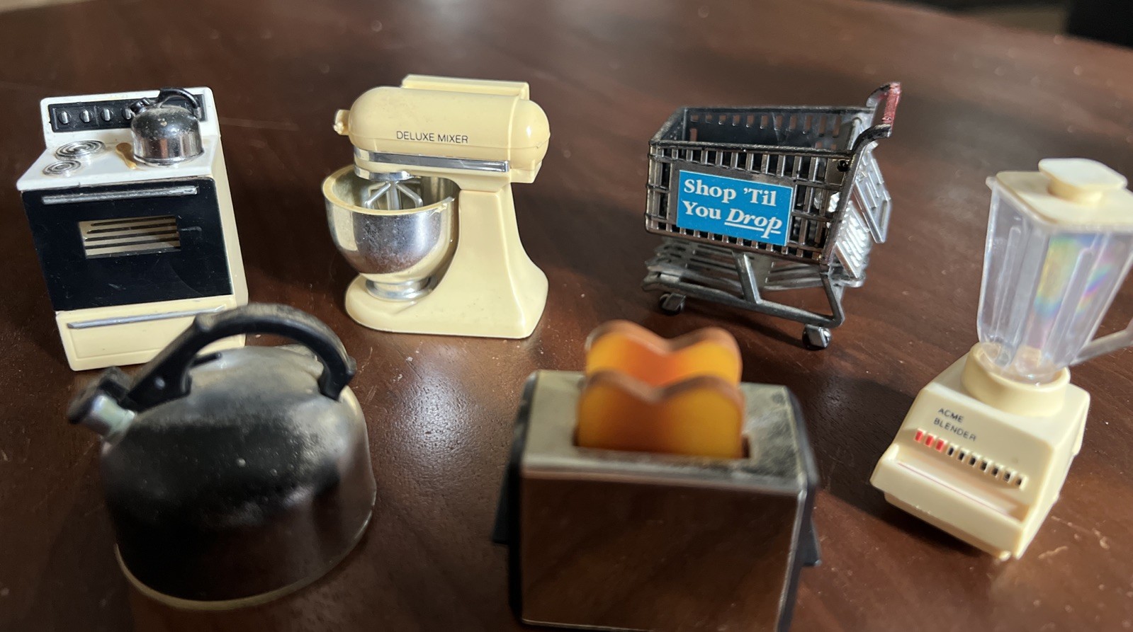 Lot of  6 Vintage 1990’s Acme Refrigerator Magnets