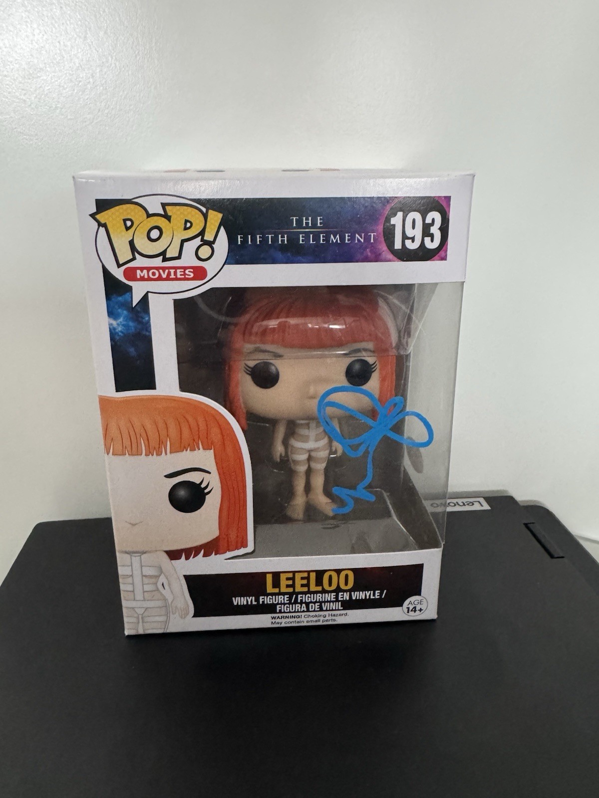 Milla Jovovich signed The Fifth Element Leeloo Funko POP Vinyl ACOA