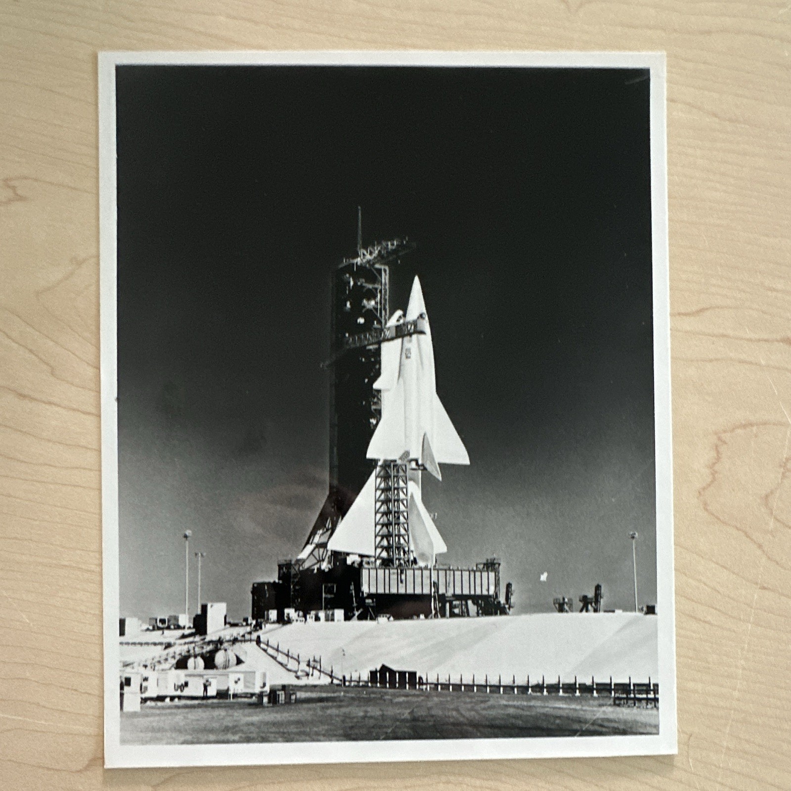 NASA MSFC Space Shuttle Artist Concept Photo 1971 8x10 Photograph