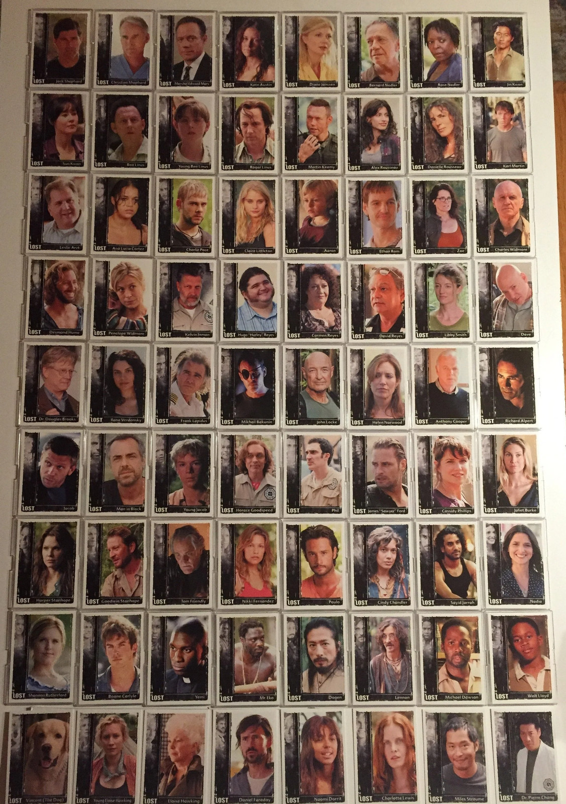 Lost Archives Base Card Set 72 Cards Rittenhouse 2010