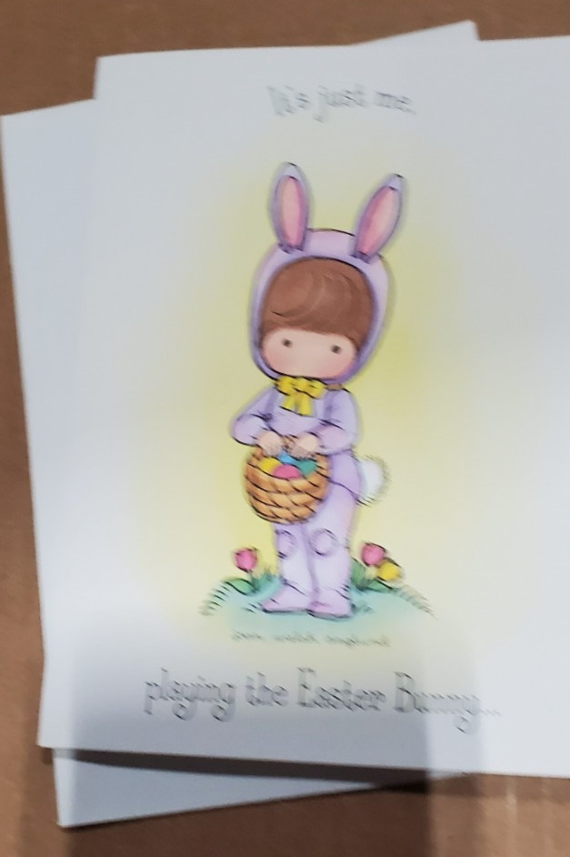 Hallmark Vintage Joan Walsh Anglund Easter Card