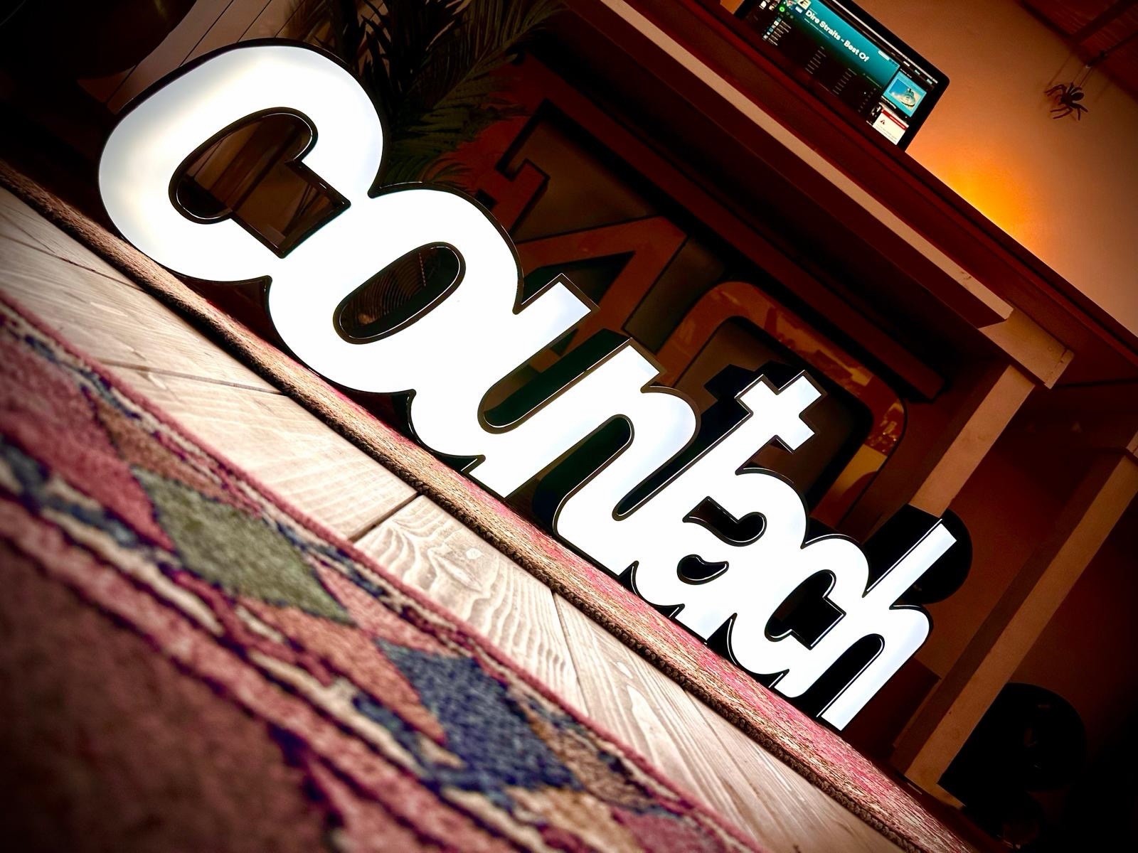 Lamborghini Countach Sign