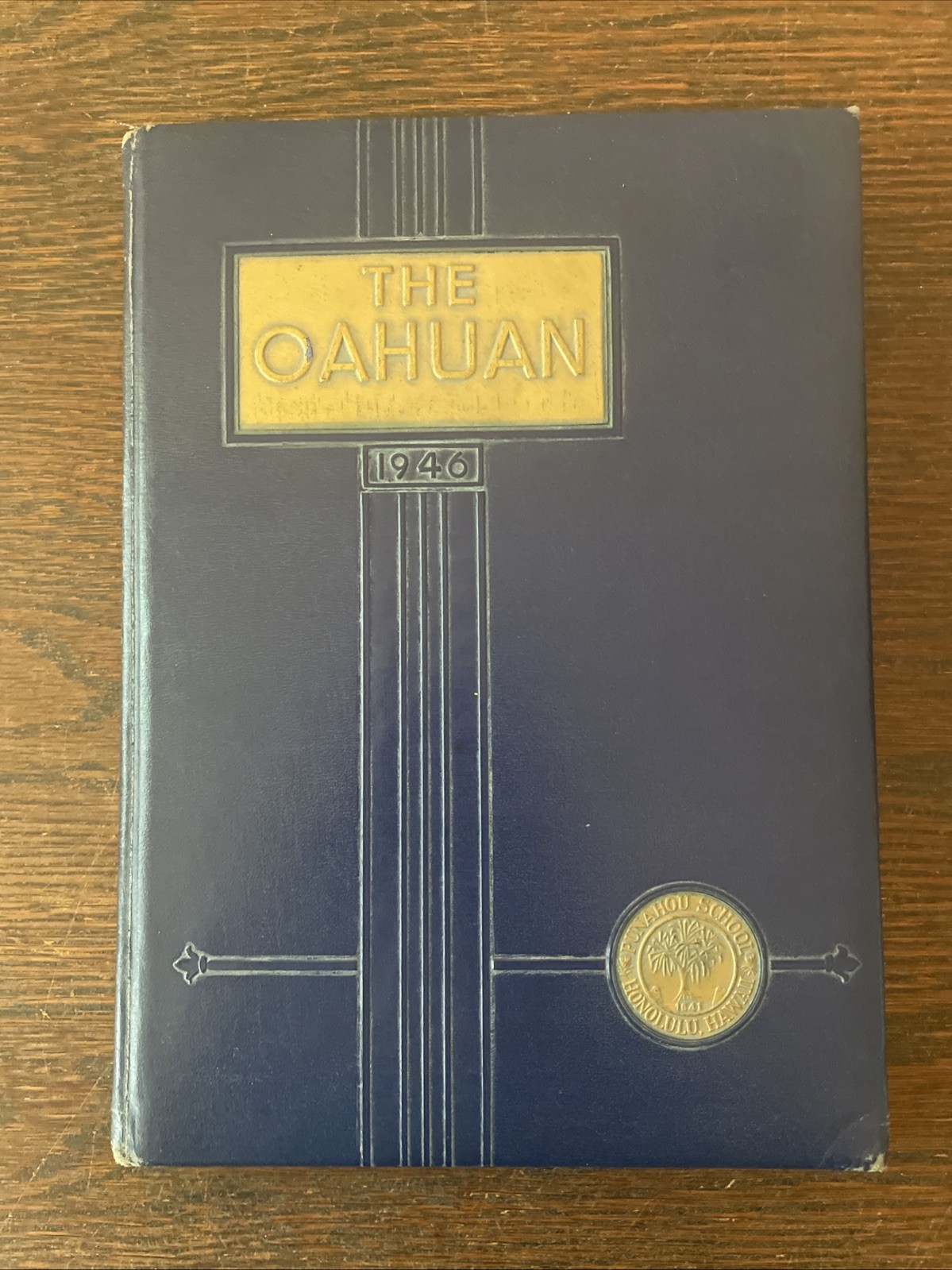 Vintage  Punahou School 1946 Yearbook  Oahuan