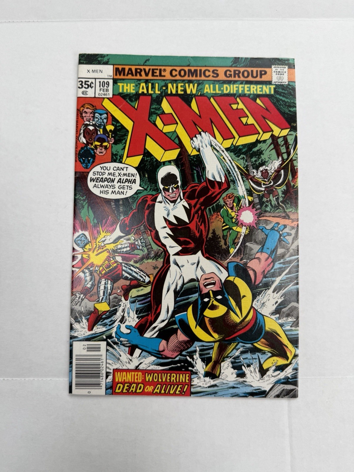 Marvel Comic the All New All Different X-Men #109 1977