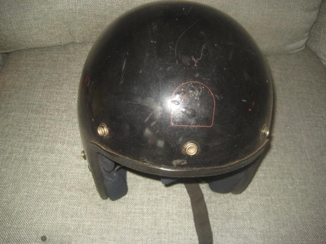 Valenza Helmet AGV Italy Motorcycle Open Face 1985 M-7 1/4 Vintage